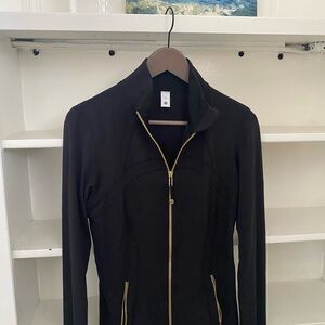 lululemon athletica define nulu jacket with Gold Zipper